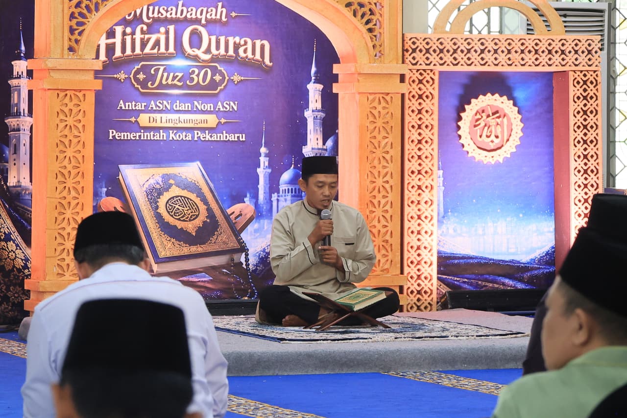 Lomba Hafalan Qur'an Pemko Pekanbaru, Masjid Ar-Rahman Pekanbaru, Berita Pekanbaru Hari Ini, Kegiatan Keagamaan ASN