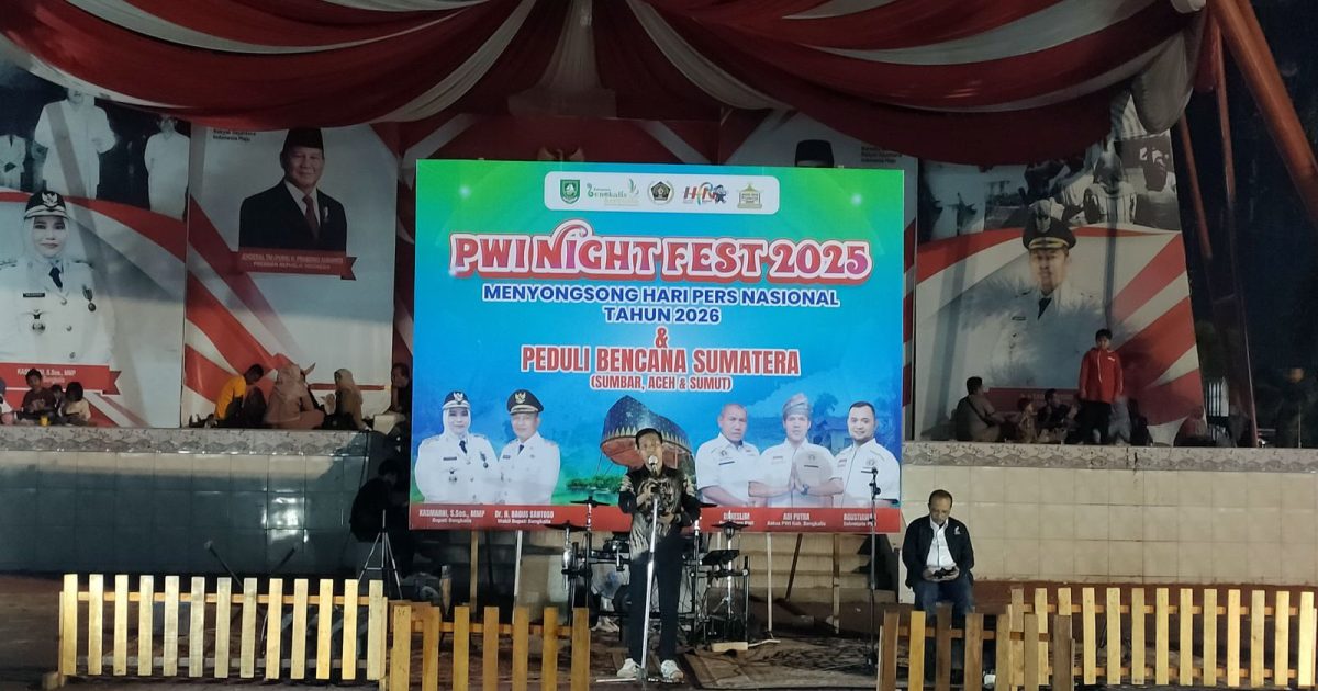 Malam pembukaan PWI Night Fest 2025 (photo/ist)
