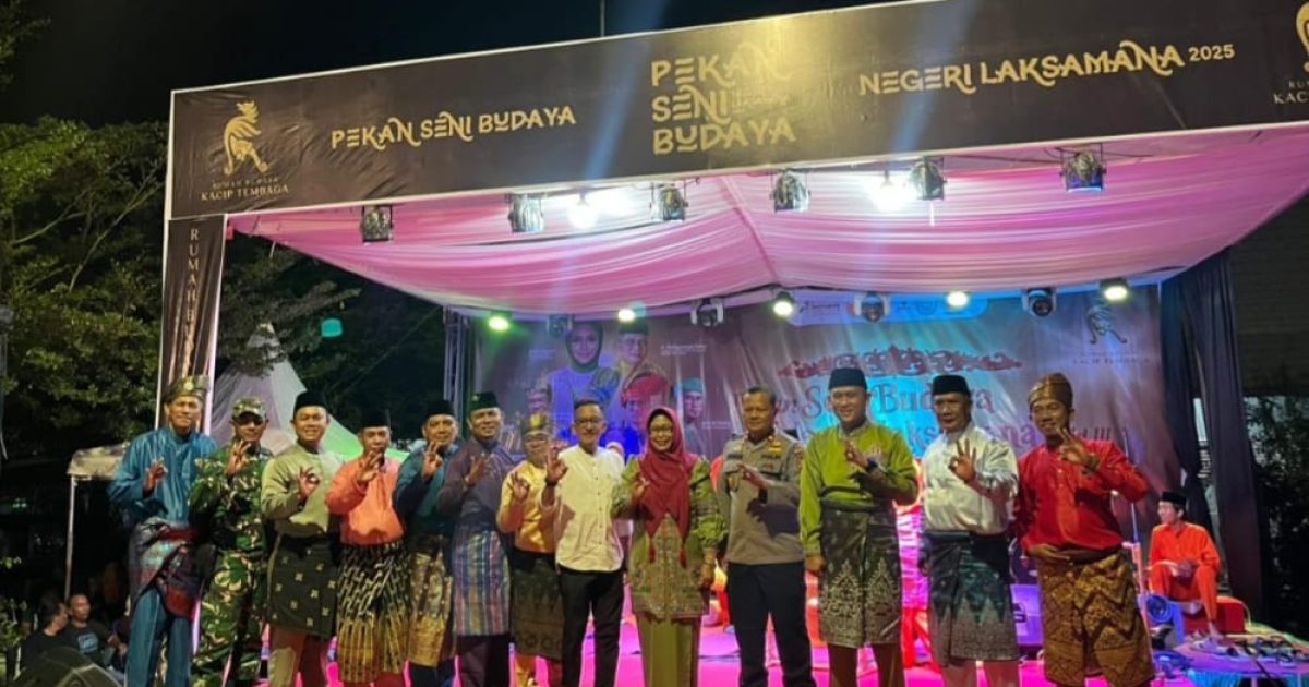 malam pembukaan Pekan Seni Budaya Negeri Laksamana Jilid III, (photo/ist)