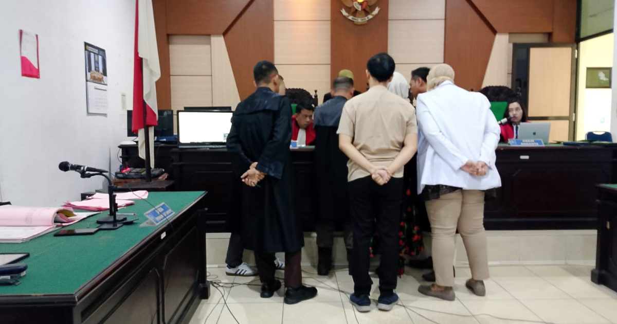 Sidang dugaan kelalaian medis yang menewaskan pasien anak (photo/ist)