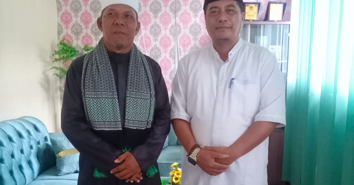 Ketua STAI Ar-Ridho Bagansiapiapi Dr. Budi Setiawan, M.Pd saat sambut Ramadan dan peringatan Isra Mikraj, Ahad (15/1/2026). (Foto: Jun/KPI).