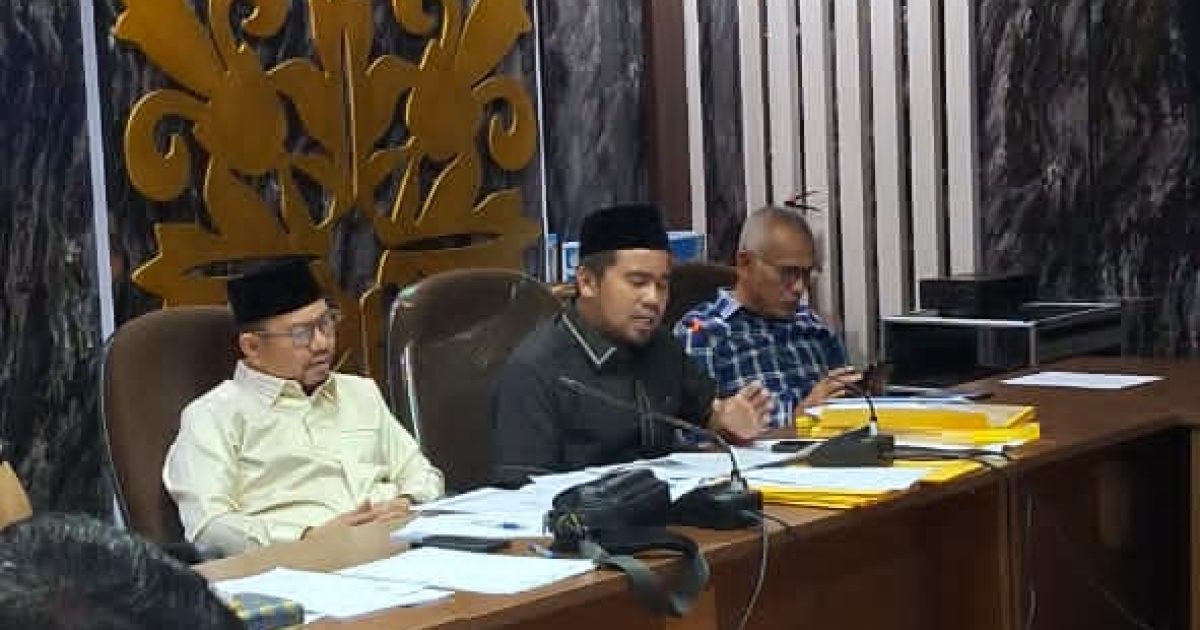 Rapat kerja Komisi IV DPRD Pekanbaru tersebut digelar untuk menindaklanjuti sejumlah pengaduan masyarakat terkait pengadaan tanah proyek tol di wilayah Rumbai Barat dan sekitarnya. (Photo/ist)