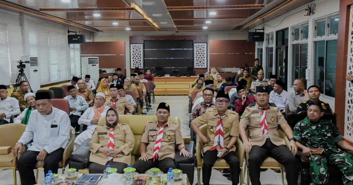 Bupati Bengkalis Kasmarni di Aula Bappeda Kabupaten Bengkalis, Selasa, 12 Mei 2026.(poto/ist)