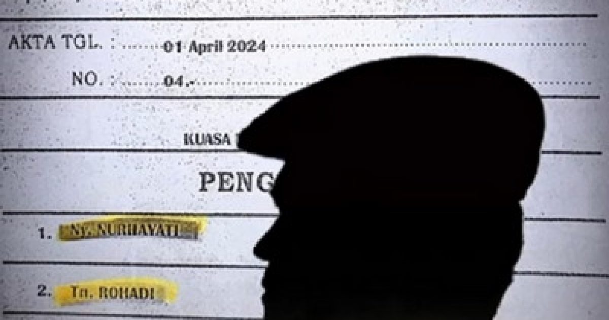 Ilustrasi Surat Notaris PPAT.
