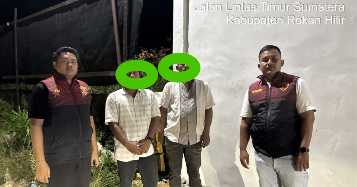 Polres Rohil amankan terduga penimbunan BBM (Photo/ist)