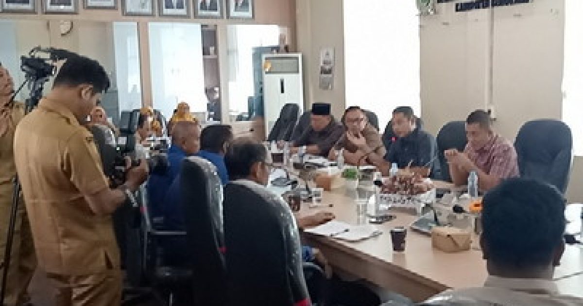 Rapat Dengar Pendapat lintas komisi DPRD Bengkalis, Senin (6/4/2026),(poto/ist).