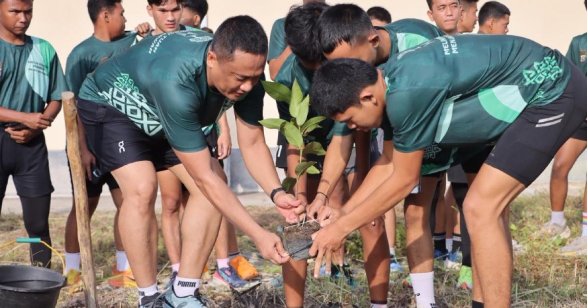 Polres Rohil Gelar Green Policing Running Club, Perkuat Sinergi Polri dan Komunitas Pelari