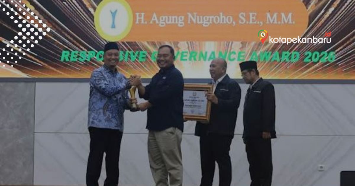 Wali Kota Pekanbaru Raih Penghargaan Responsive Governance JMSI